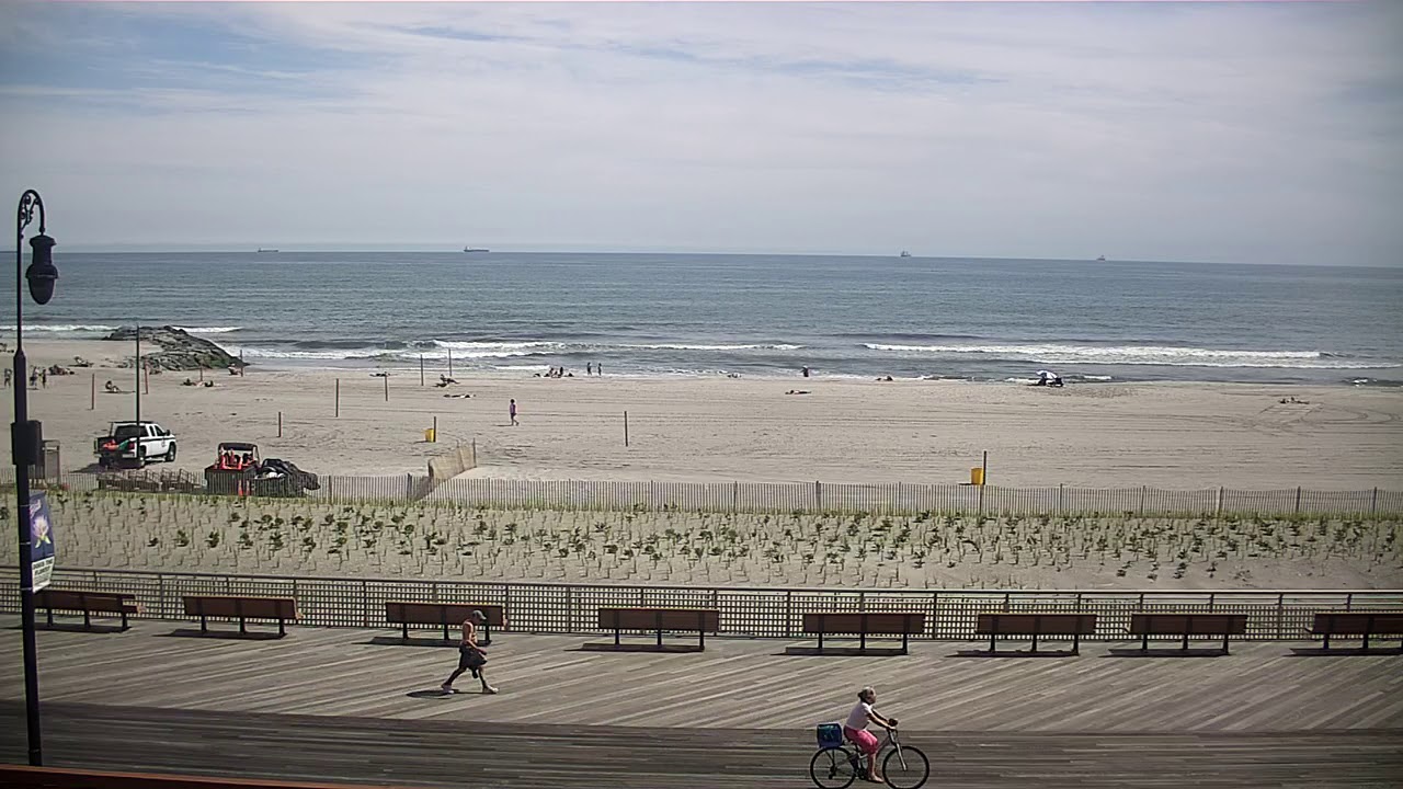 West End Long Beach, NY on NYBeachCams 06/07/19 YouTube