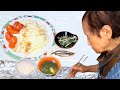 【Japanese Grandma】93-Year-Old Prepares Sukiyaki Dinner | Heartwarming Japanese Home Cooking