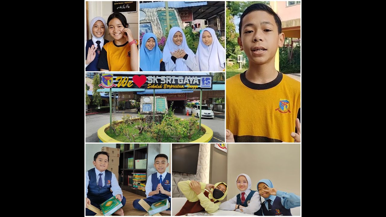 Ucapan Hari Raya Aidilfitri Murid SK Sri Gaya (SBT) 2023