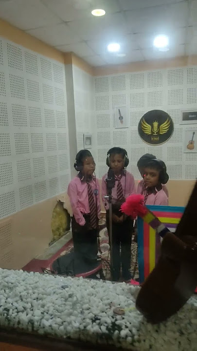 Nepali Child Song Recording Session