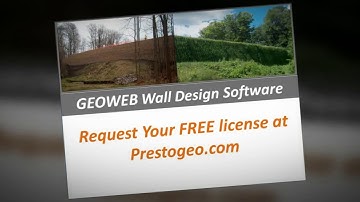 Design GEOWEB® Geocell Walls with MSE Retaining Wall Software