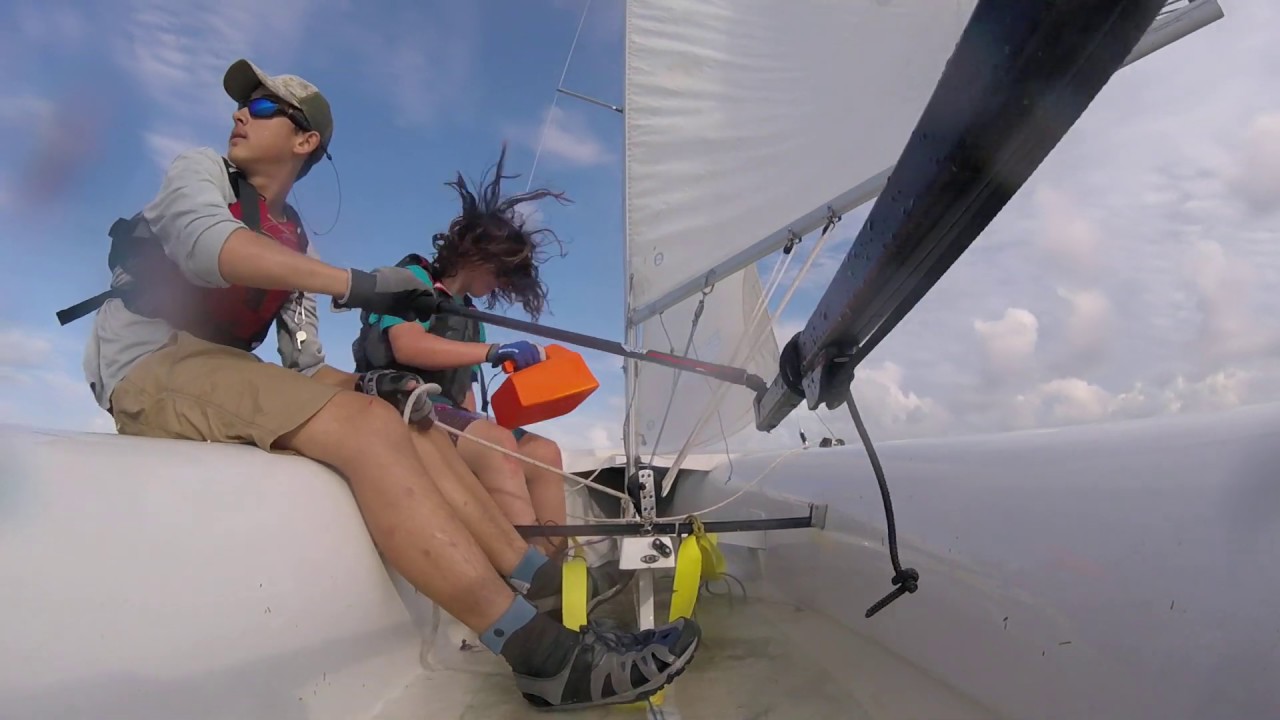 420 Sailing in 20 Knot winds in St. Augustine (insane!) YouTube