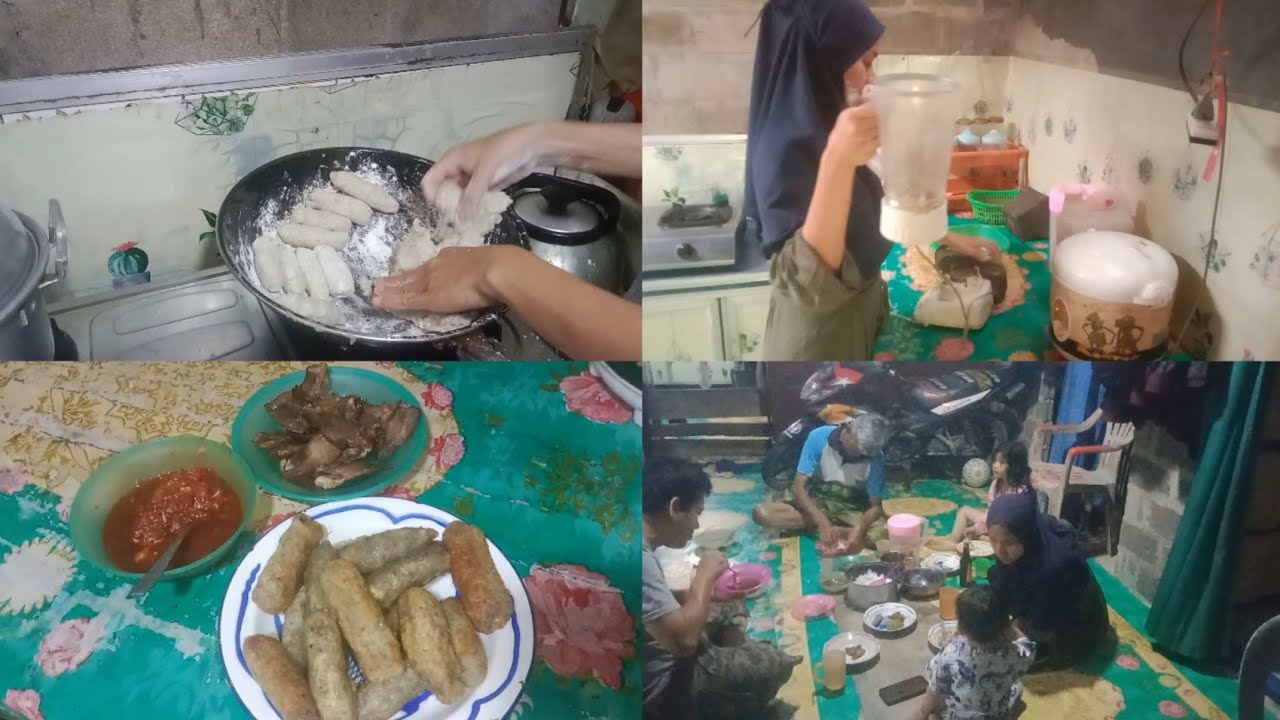 Bikin pempek Palembang berbuka puasa bersama keluarga Mizan