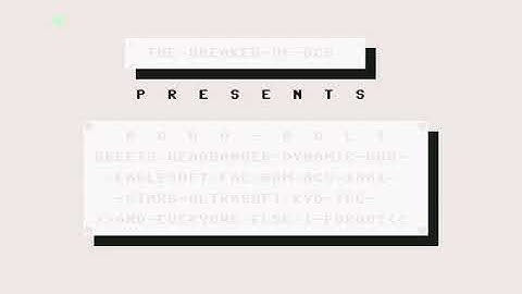 dcs intro 6  ! Commodore 64 (C64)