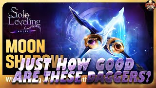 [Solo Leveling: Arise] - Is the Moonshadow Dagger a MUST HAVE weapon? Analysis & reaction