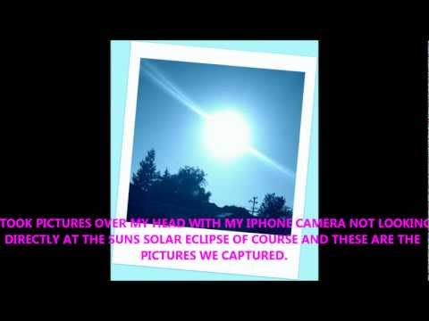 Parcial Solar Eclipse from the West Coast of California 5 20 2012