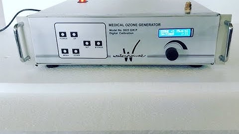 0023 GWP DIGITAL I-SENSOR MEDICAL OZONE GENERATOR FROM TEAM WATERHOUSE