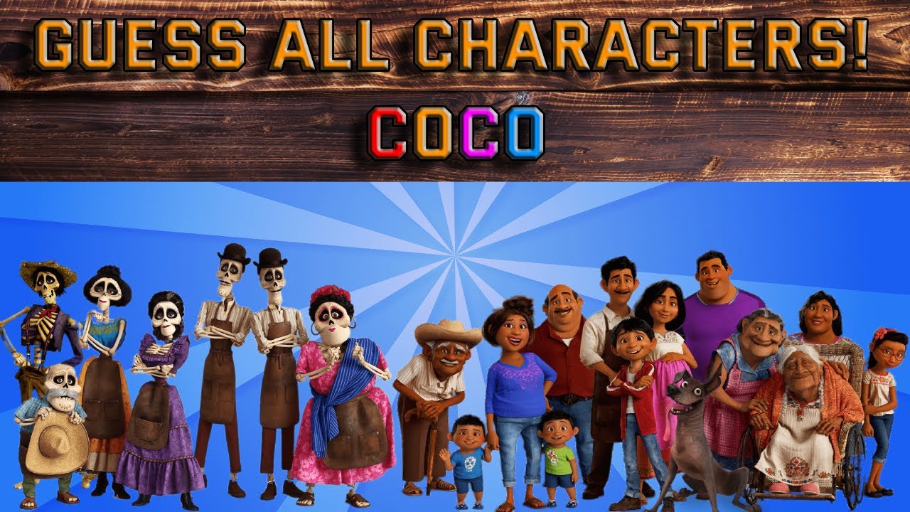 Guess All 47 Coco Characters! | Disney Pixar Movie Quiz