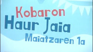 Muskiz organiza una fiesta infantil en el barrio de Kobaron