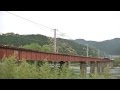 日置川橋梁を渡る普通電車 の動画、YouTube動画。