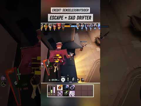 Escape + sad Drifter 😩 #deadlock #deadlockclips