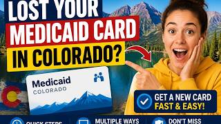 How to get a replacement Medicaid card in Colorado