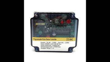 8 Lines Dust Collector Sequence Timer Board Pulse Jet Valve Sequential Controller For Baghouse