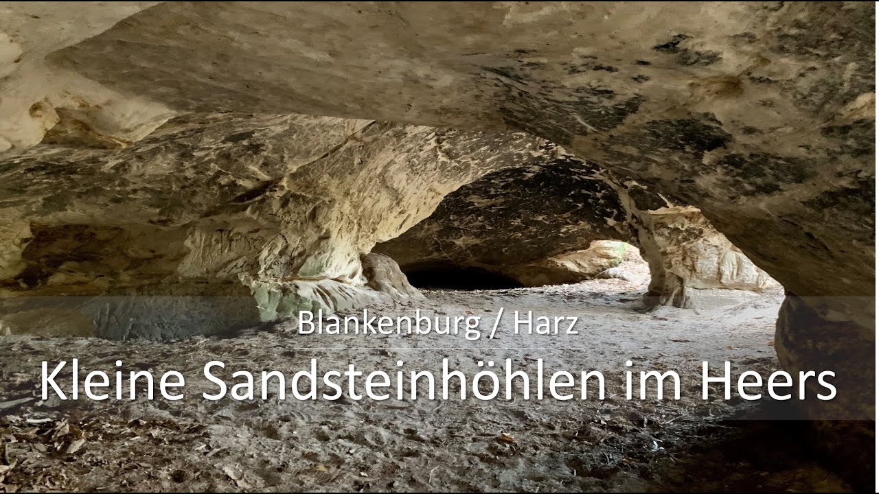 Kleine Sandsteinhöhlen, Regenstein, Blankenburg / Harz