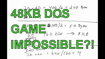 Creating an MS-DOS Game in 48KB of Memory