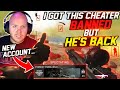 CHEATER USING MY NAME GOT BANNED! BUT HE'S BACK ON A NEW ACCOUNT!!