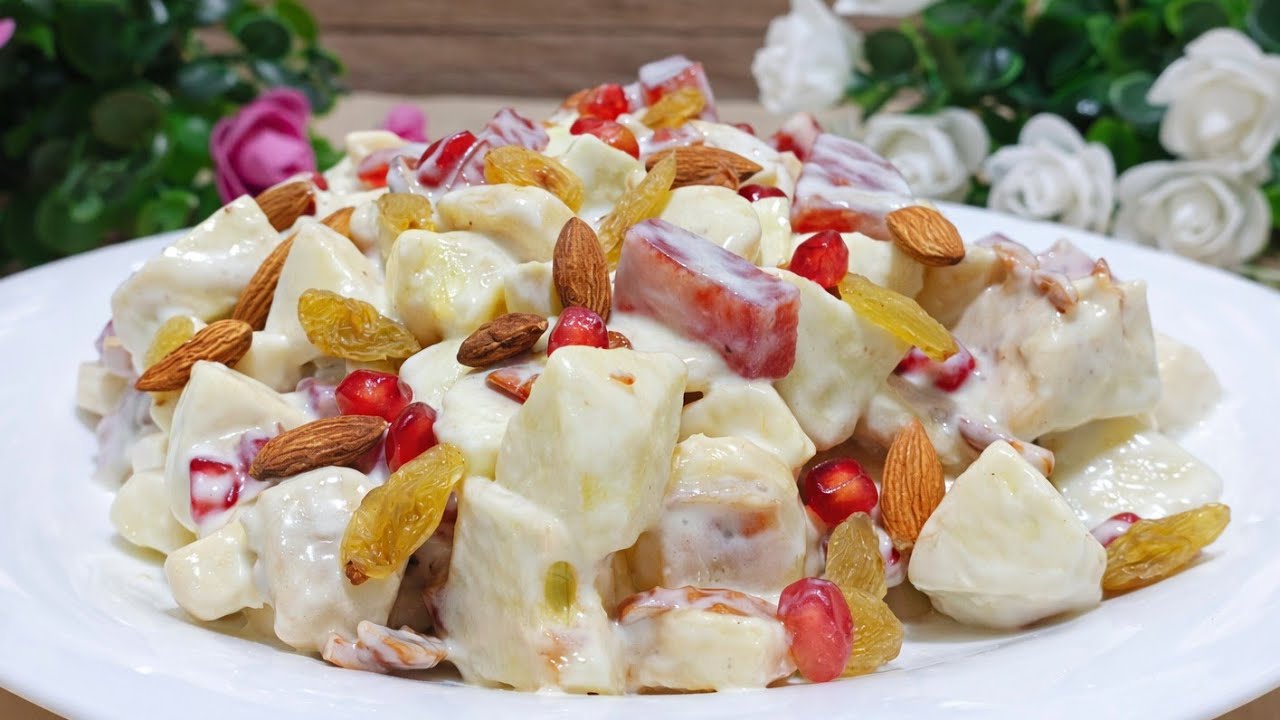 This Cream Chaat Recipe Is So Easy | Now It’s My Most Requested Recipe| cream chaat recipe| Ramadan