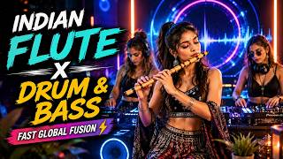 Indian Flute x Drum & Bass 🔥 | Fast Global Fusion | Instrumental Music