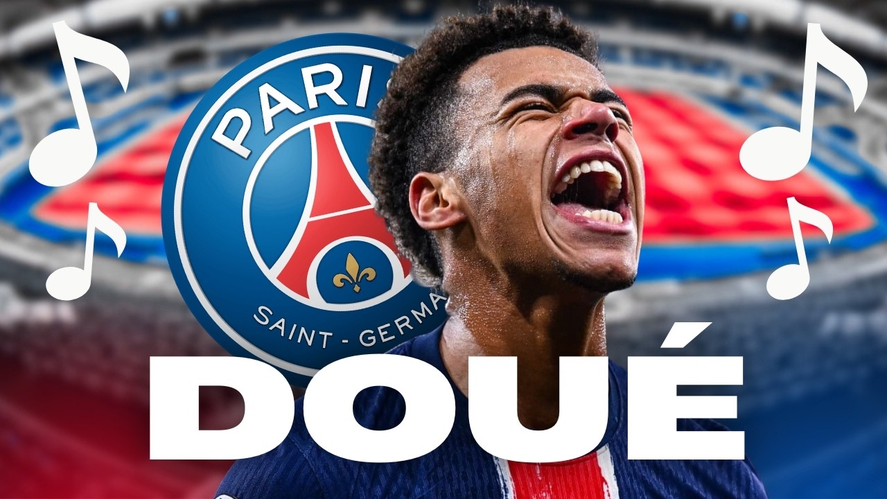 🎵 DÉSIRÉ DOUÉ – Le Goat Français du PSG | Chansons de Foot 🎵 