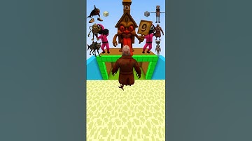 Italian Brainrot Vs Squid Game Sky Jump Part 9 #shorts #minecraft #brainrot