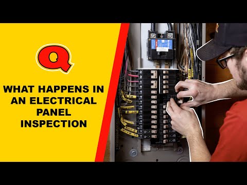 What happens in an electrical panel inspection?