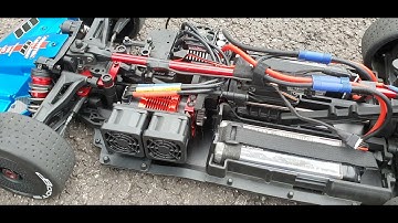 arrma limitless max6 + extra cooling fans:)))