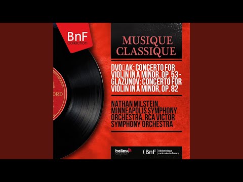 Concerto For Violin In A Minor, Op. 82: IV. Allegro