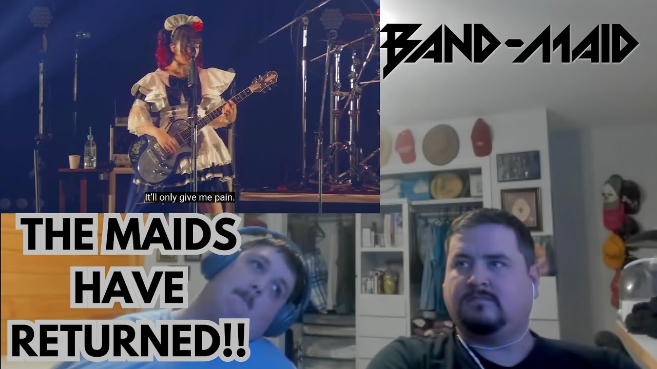 BAND-MAID - Domination And Puzzle (DOUBLE LIVE SONG REACTION)