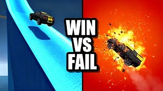 Mega Ramp Car Stunt Gameplay 🚗🔥 | Impossible Tracks Level 4 | Android Game Win Vs Fail  screenshot 3