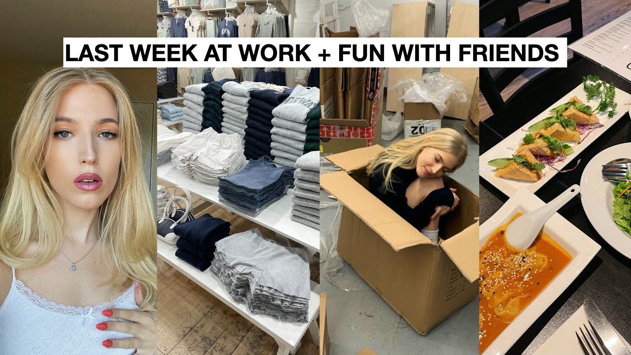 A FEW DAYS IN MY LIFE my final week working at brandy melville
