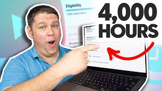 Get ANY Channel to 4,000 Hours on YouTube (It's Easy)