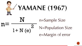 HOW TO COMPUTE SAMPLE SIZE    COCHRAN & YAMANE