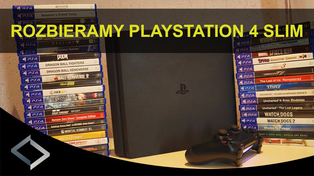 Rozbieramy konsolę PlayStation 4 Slim Disassembly YouTube