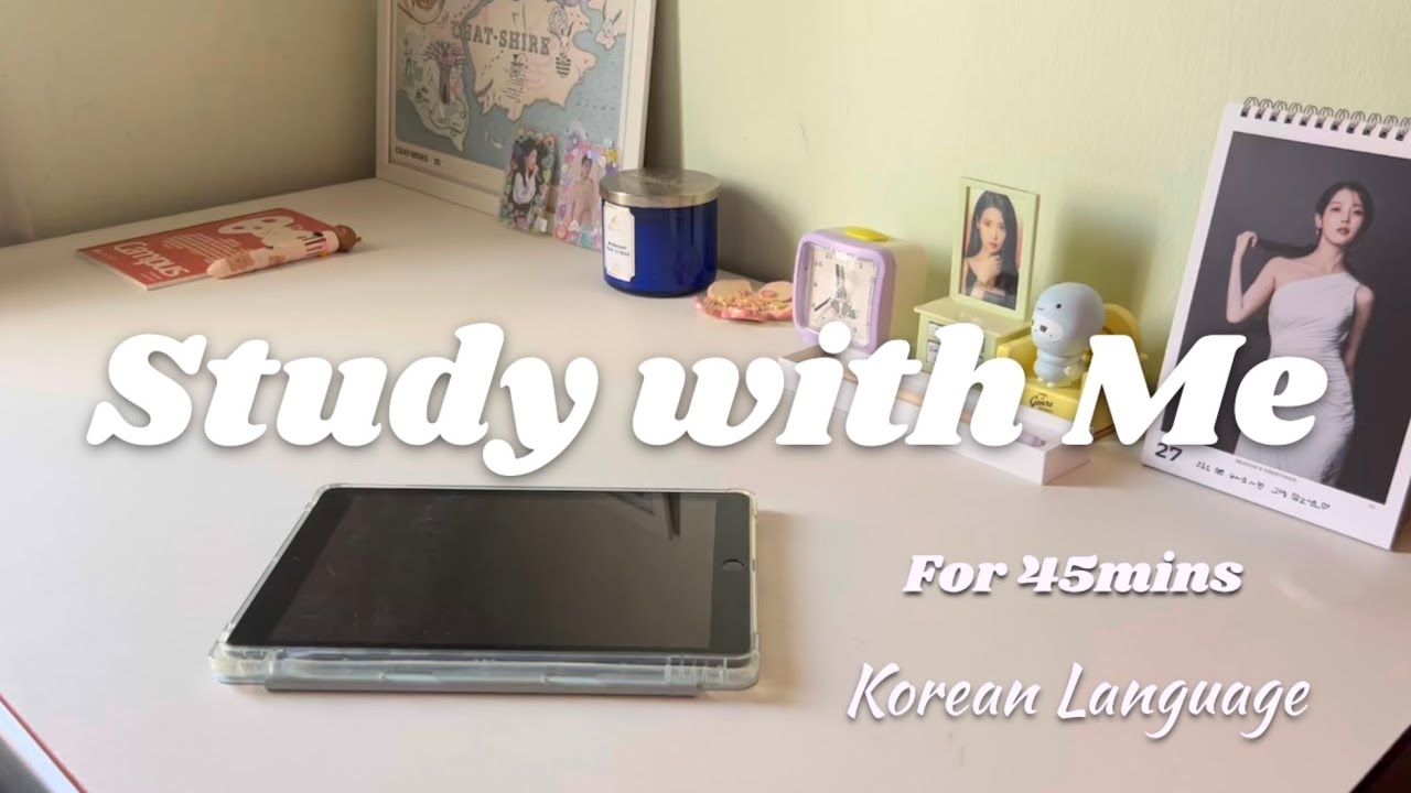 Study with Me | How to Learn Korean - YouTube
