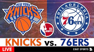 Knicks vs. 76ers Live Streaming Scoreboard, Play-By-Play, Highlights \& Stats | NBA Playoffs Game 4