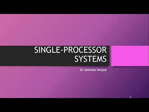 SINGLE-PROCESSOR SYSTEMS
