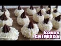 🥥 KOKOS GNIJEZDA 🥥 Bez Putera ❌ Samo 3 Sastojka + Nutella 🔝 Bez pećnice ❌ #173