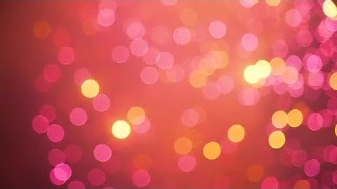 Colorful Firework Bokeh Stock Video