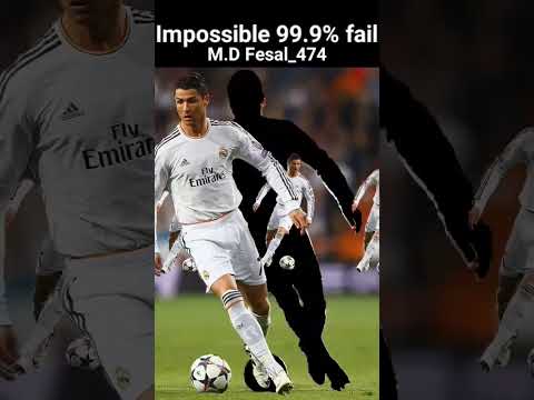 Impossible 99.9% fail ronaldo CR7#new#challenge#viral#shorts