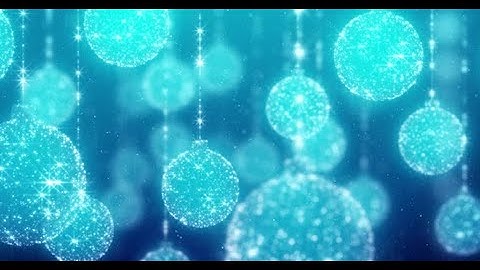 Loopable background of sparkly Christmas 2024 ornaments. | Motion Graphics template - Envato eleme