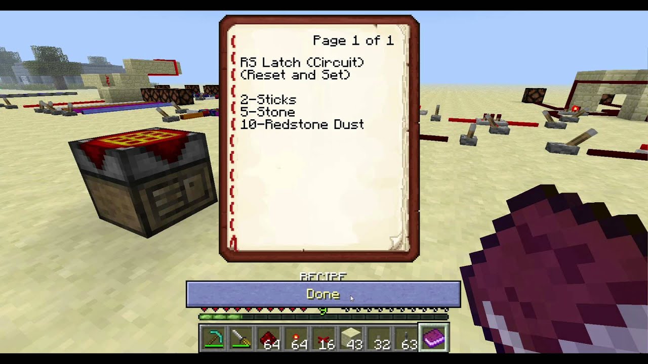 E6: FTB Ultimate Pack Tutorial - Red Power Circuits