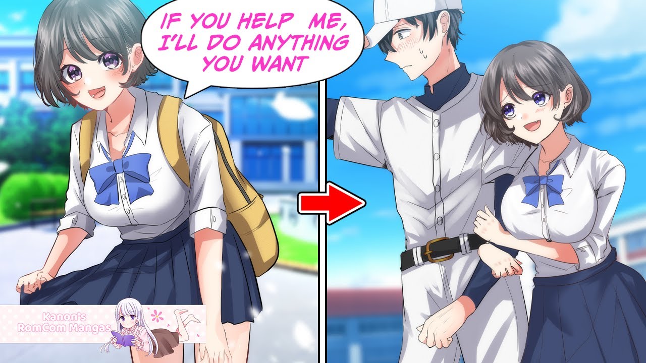 [Manga Dub] I aced a baseball game and the cute manager completely fell for me! [RomCom]