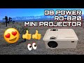 😍👍👍DB POWER RD-820 Mini Portable Video Projector with carrying case