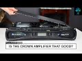 Is it a giant killer as they say? Crown XLS 2502 Amplifier review
