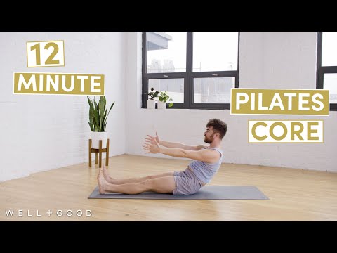 12 Minute Deep Core Pilates Workout | Good Moves | Well+Good