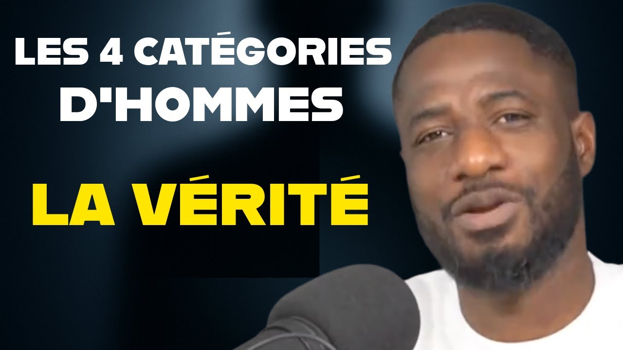 Il existe 4 types d’hommes… et beaucoup se trompent sur le leur. Juste Crépin gondo