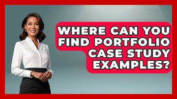 Where Can You Find Portfolio Case Study Examples? - Graphic Design Nerd