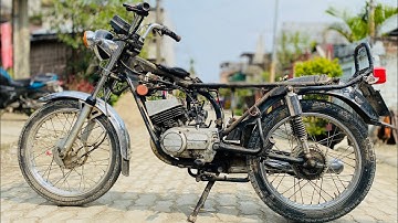 yamaha rx135 5speed full Restoration | rx 135 restoration