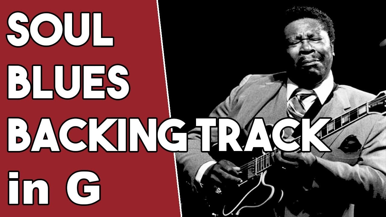 Soul Blues Backing Track in G