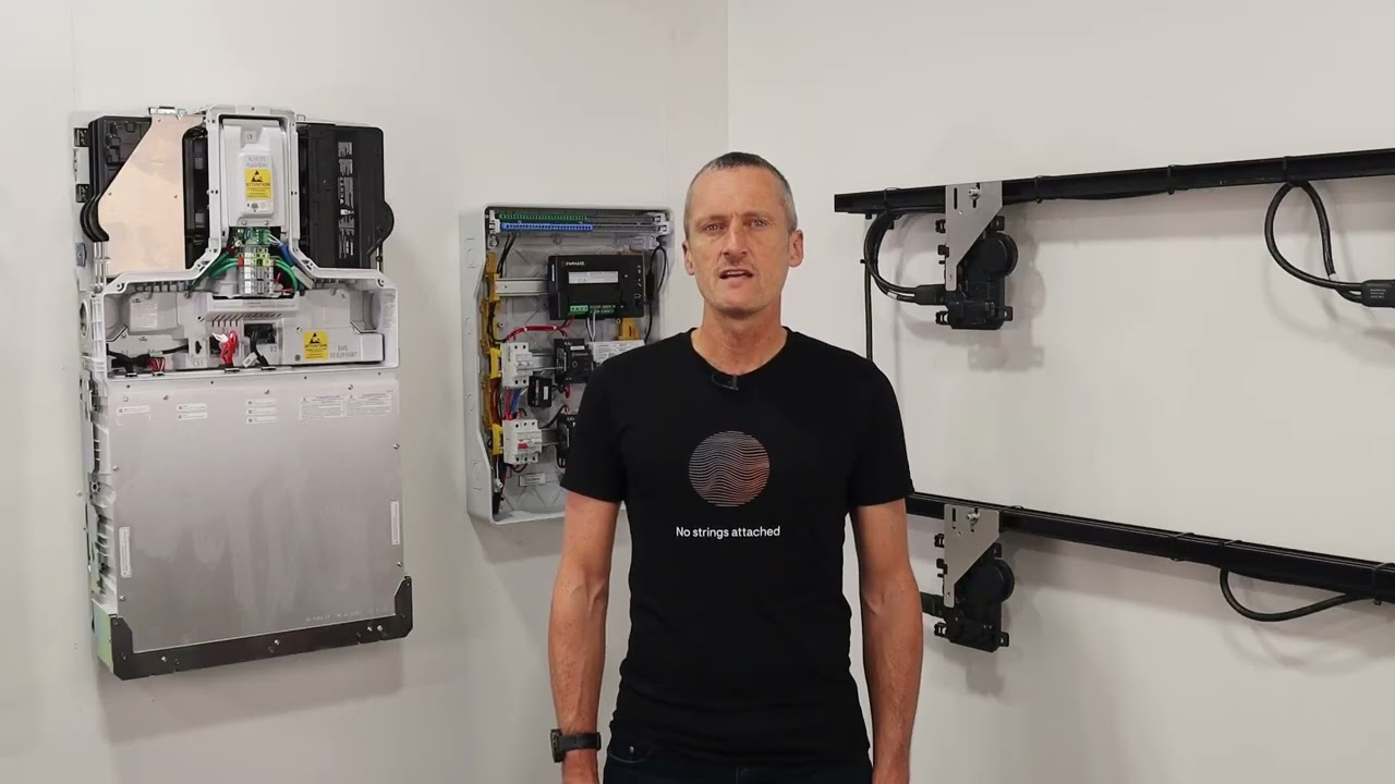 Grid-tied IQ Battery installation with Communications Kit 2